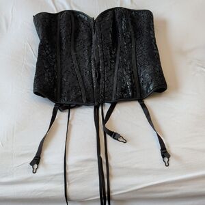 Shirley of Hollywood Black Lace Corset